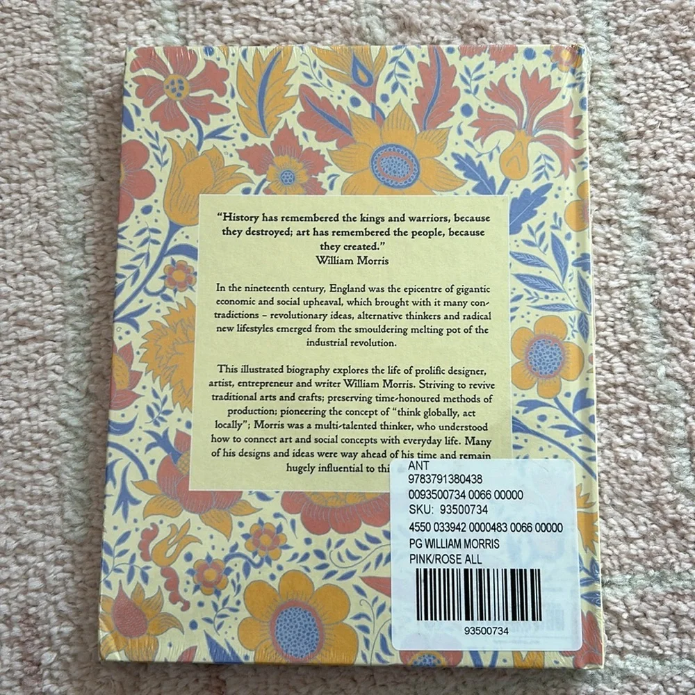 NWT William Morris Story Book Comic Book Coffee Table Decor Book Housewarming - Picture 6 of 12